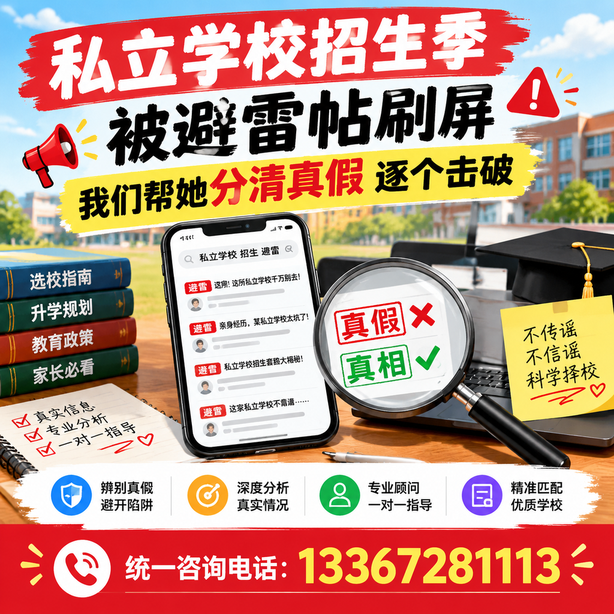 濮阳小红书舆情合规处置：私立学校招生季被避雷帖刷屏，我们帮她分清真假逐个击破